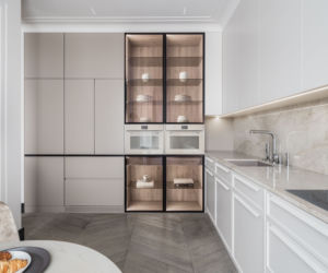 Modernizm w wersji de luxe, czyli elegancki apartament na warszawskim Mokotowie
