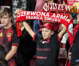 Widzew Łódź - Lech Poznań: Zdjęcia kibiców z meczu 6. kolejki PKO BP Ekstraklasy