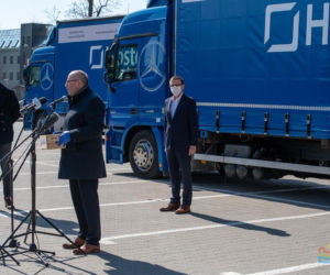 Maseczka dla Polski już w Olsztynie