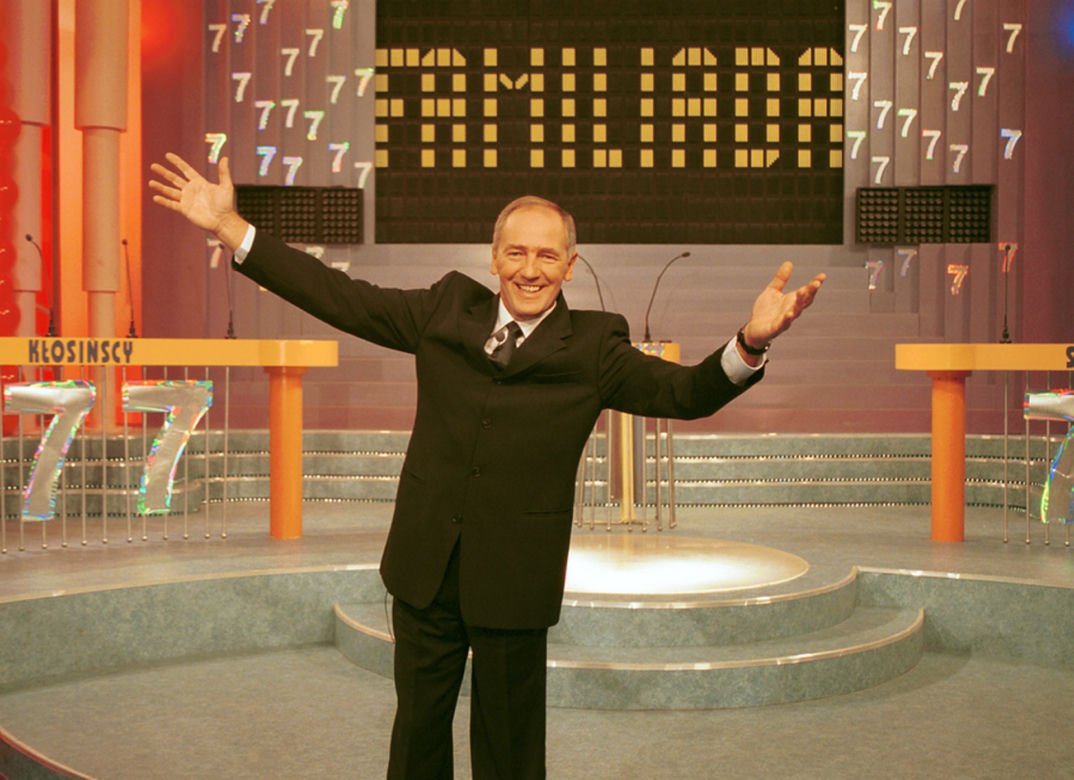 Karol Strasburger gospodarz 'Familiady'