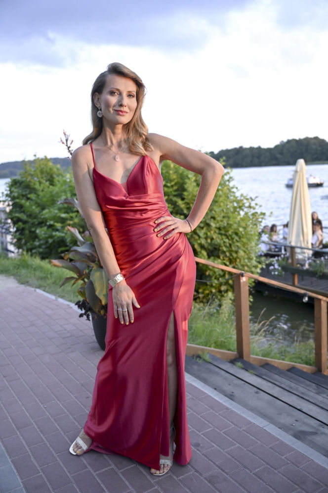 Joanna Moro na wakacjach