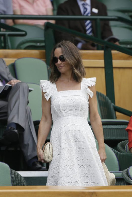 Pippa Middleton w ciąży na Wimbledonie