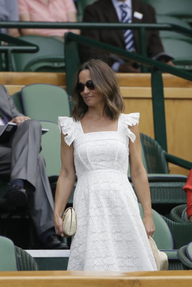 Pippa Middleton w ciąży na Wimbledonie