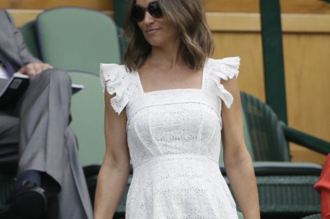 Pippa Middleton w ciąży na Wimbledonie