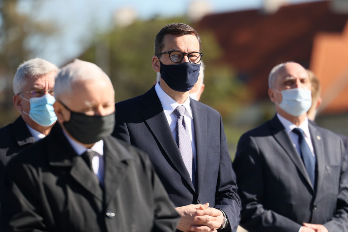 Jarosław Kaczyński i Mateusz Morawiecki