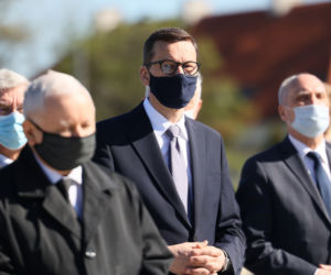 Jarosław Kaczyński i Mateusz Morawiecki