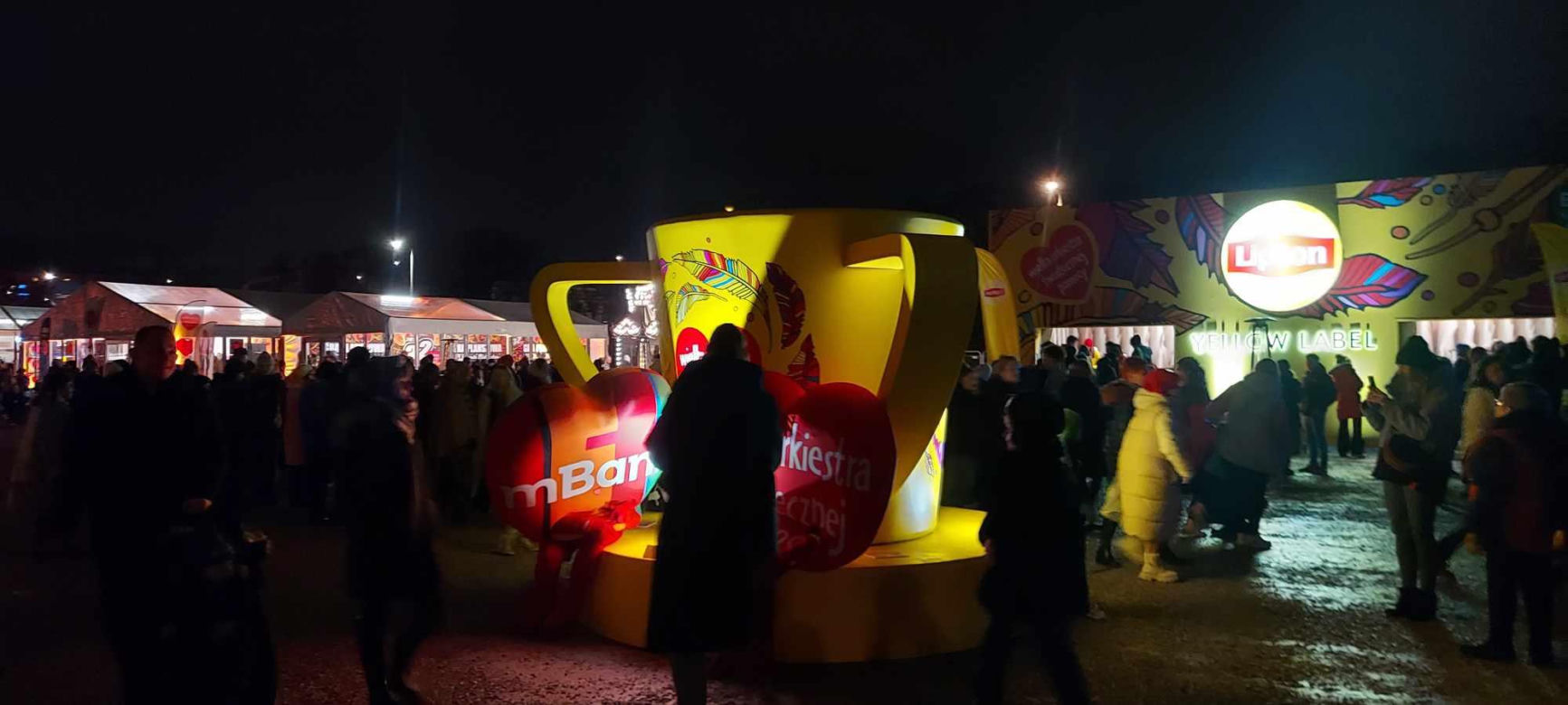 Miasteczko WOŚP pod Stadionem Narodowym 