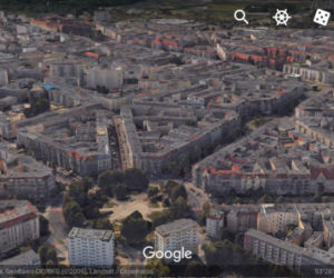 Trójwymiarowy Szczecin w Google Earth