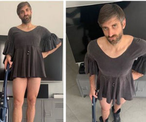 Maciej Dowbor włożył sukienkę, grożą mu śmiercią 