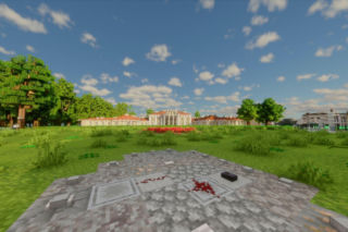 Siedlce odwzorowane w świecie Minecraft! Builder Foxirek stworzył w grze Ratusz pod Jackiem, zabytkowy budynek poczty, Pałac Ogińskich i Kościół św. Stanisława
