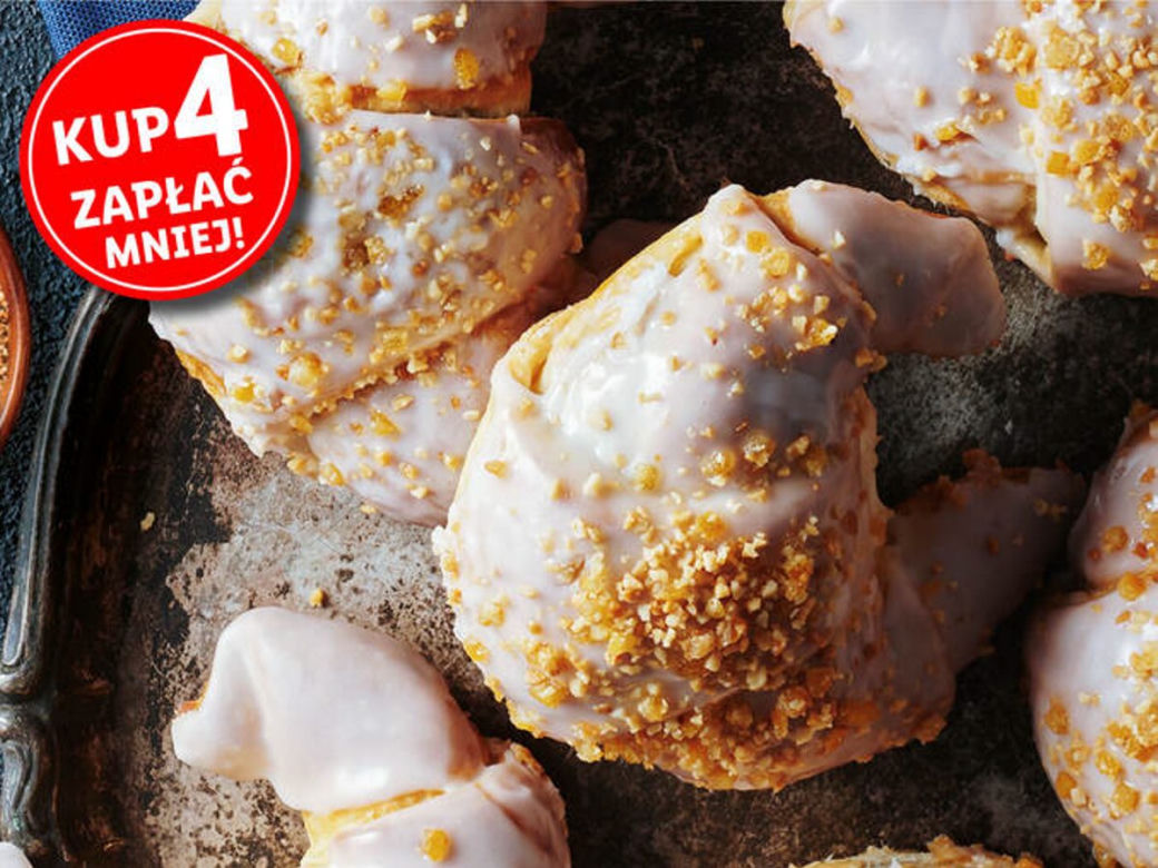 Pyszne rogale świętomarcińskie za 3,99 zł/200g/1 szt