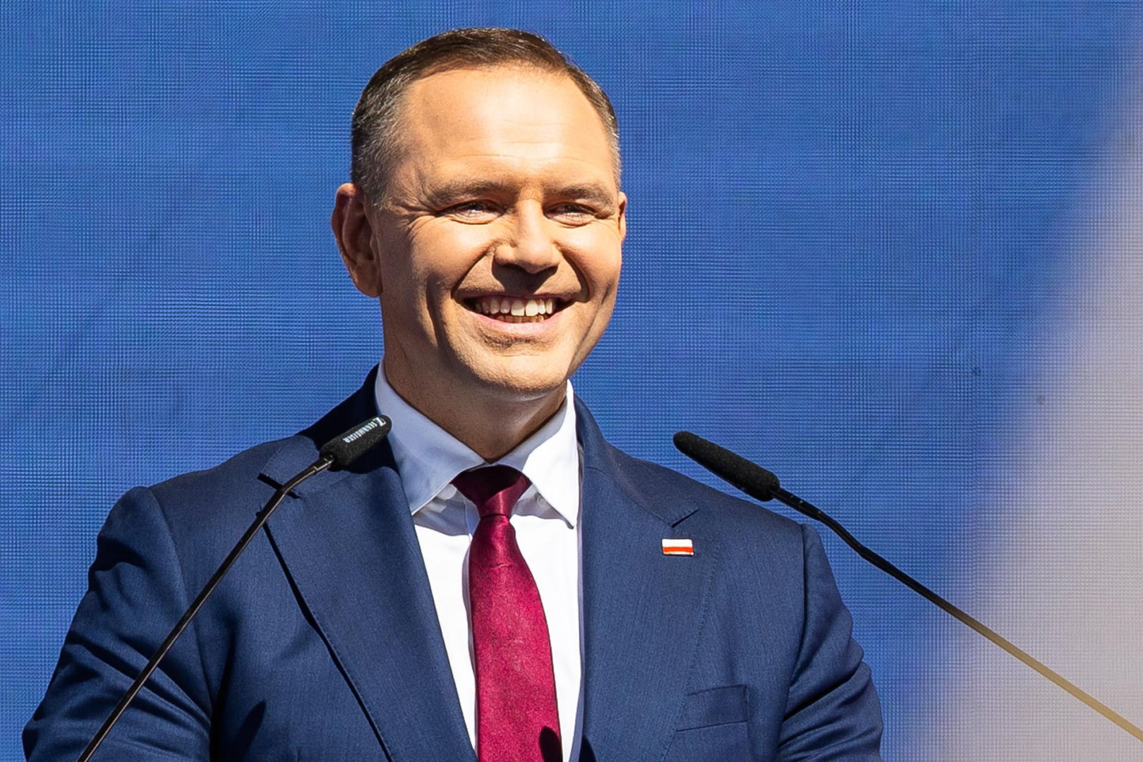 Karol Nawrocki z żoną na wyjątkowej gali. Prezydent zabrał głos