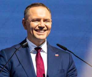 Karol Nawrocki z żoną na wyjątkowej gali. Prezydent zabrał głos