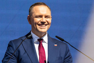 Karol Nawrocki z żoną na wyjątkowej gali. Prezydent zabrał głos