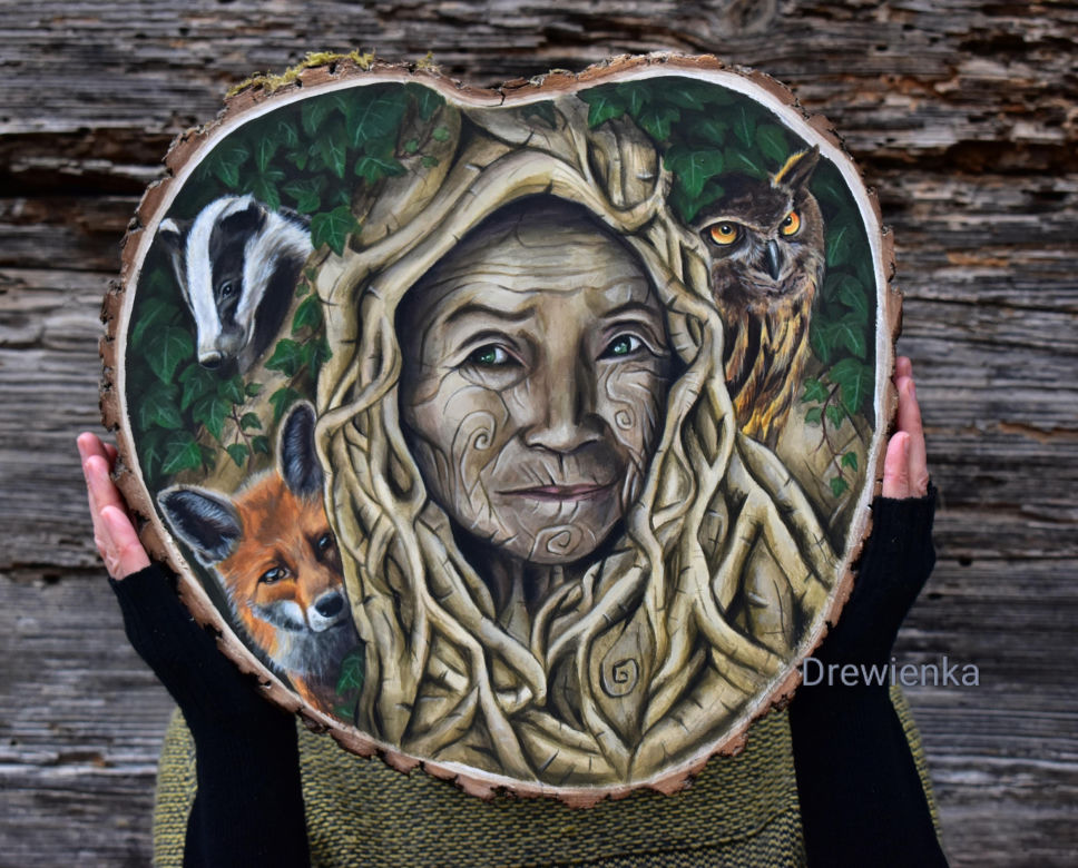 Twórczość na drewnie - Aleksandra Liberadzka