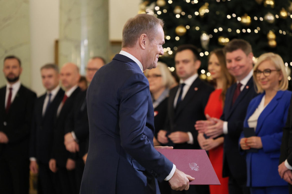 Zaprzysiężenie rządu Donalda Tuska 13.12.2023 