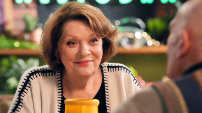 Barwy szczęścia odc. 3359. Józefina Rawiczowa (Elżbieta Jarosik), Tolek Koszyk (Marek Siudym)