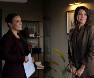 M jak miłość odc. 1917. Paulina Lipska-Jabłońska (Maria Wieczorek), Magda (Anna Mucha)