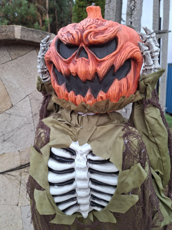 Oto najbardziej halloweenowy dom w Świętokrzyskiem!
