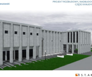 Projekt przebudowy budynku Uniwersytetu Rzeszowskiego