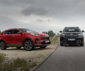 Citroen C5 Aircross 1.5 BlueHDI 130 KM EAT8 Shine vs. Kia Sportage GT Line 1.6 T-GDi 177 KM DCT7 4WD
