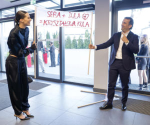 Michał Koterski na widowni TzG