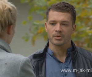 M jak miłość odc. 1041. Paulina Głowacka (Agnieszka Żulewska), Tomek (Andrzej Młynarczyk)