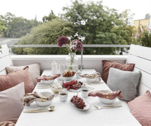 Balkon w stylu romantycznym