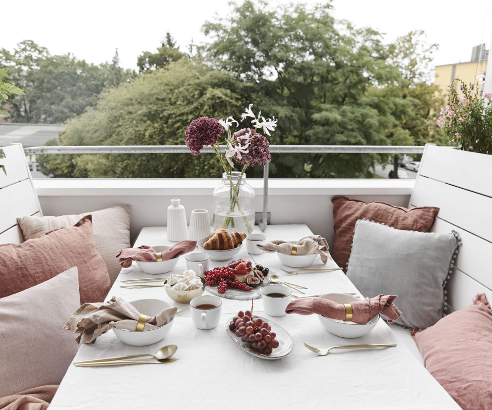 Balkon w stylu romantycznym