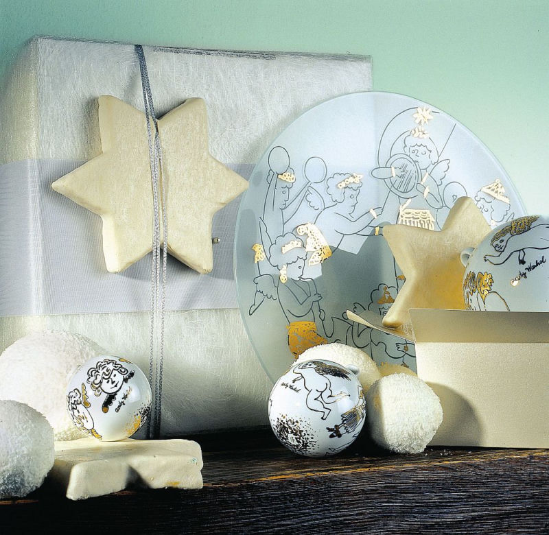 Rosenthal & Andy Warhol, bombki Golden Angels