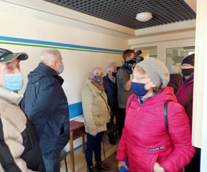 Protest pod siedzibą LWSM „Morena” w poniedziałek, 15.03.2021 r.