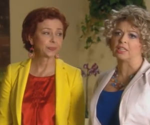 Ranczo 8 sezon odcinek 101. Lodzia (Magdalena Kuta), Halina (Violetta Arlak)