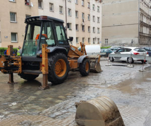 Awaria wodociągowa na Komuny Paryskiej