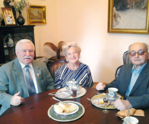 Lech Wałęsa odwiedza sprawdzonych przyjaciół