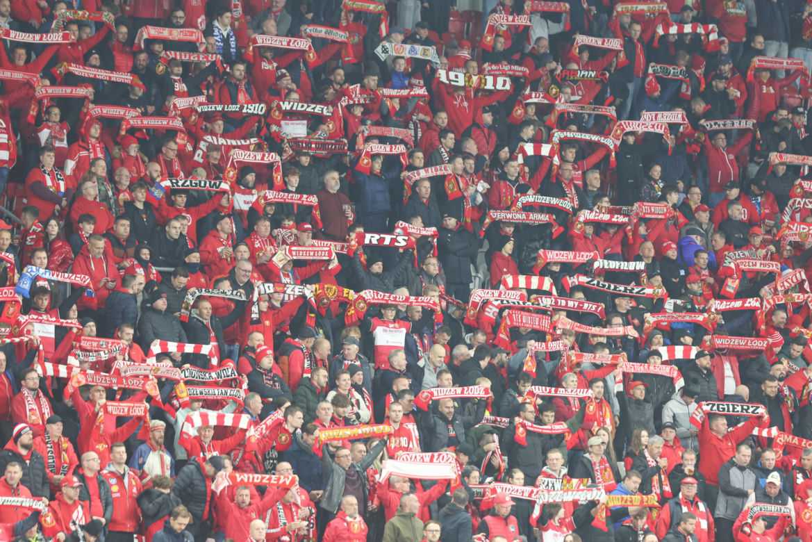 Widzew Łódź - Górnik Zabrze: Zdjęcia kibiców i zawodników z klasyku w ramach 12. kolejki PKO BP Ekstraklasy