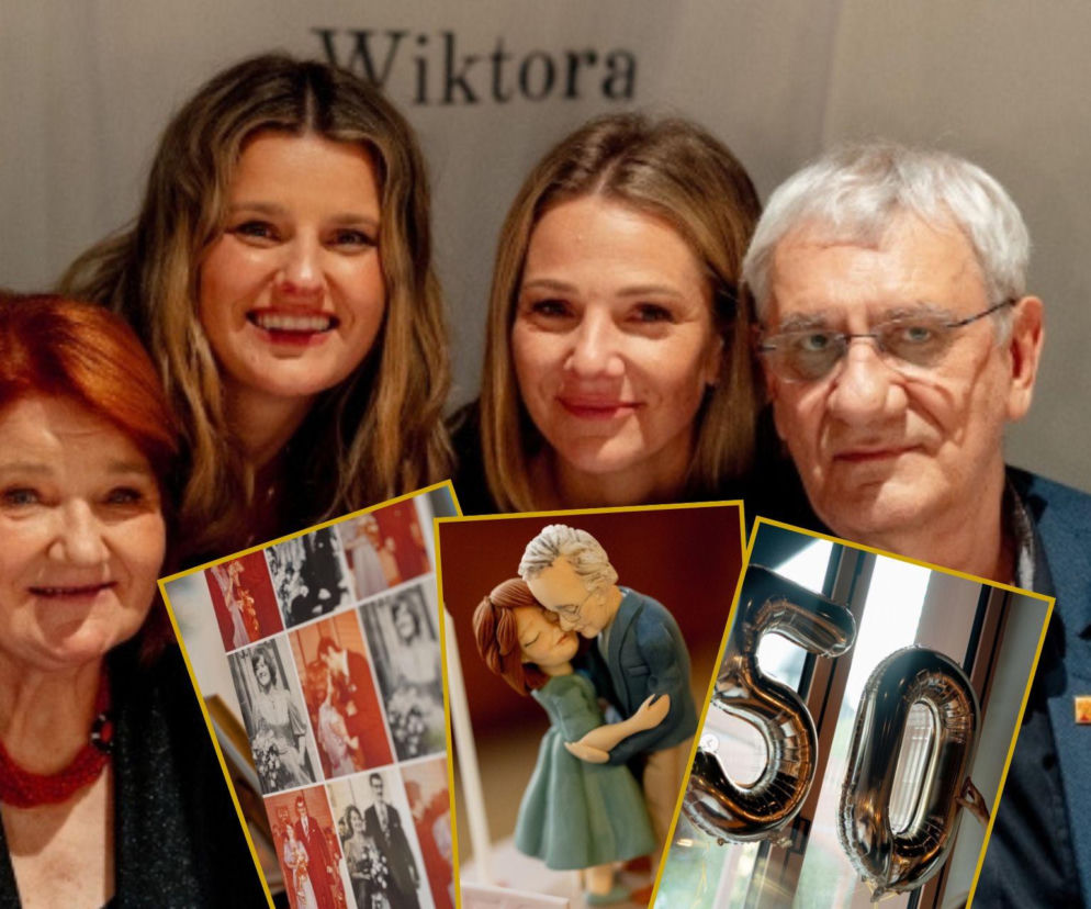 Wiktor Zborowski i Maria Winiarska obchodzą złote gody