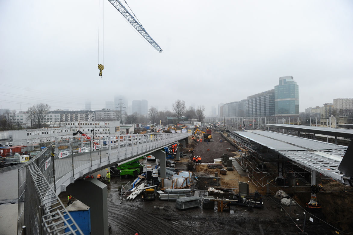 Tak zmienia się Warszawa Zachodnia. Imponujący postęp prac