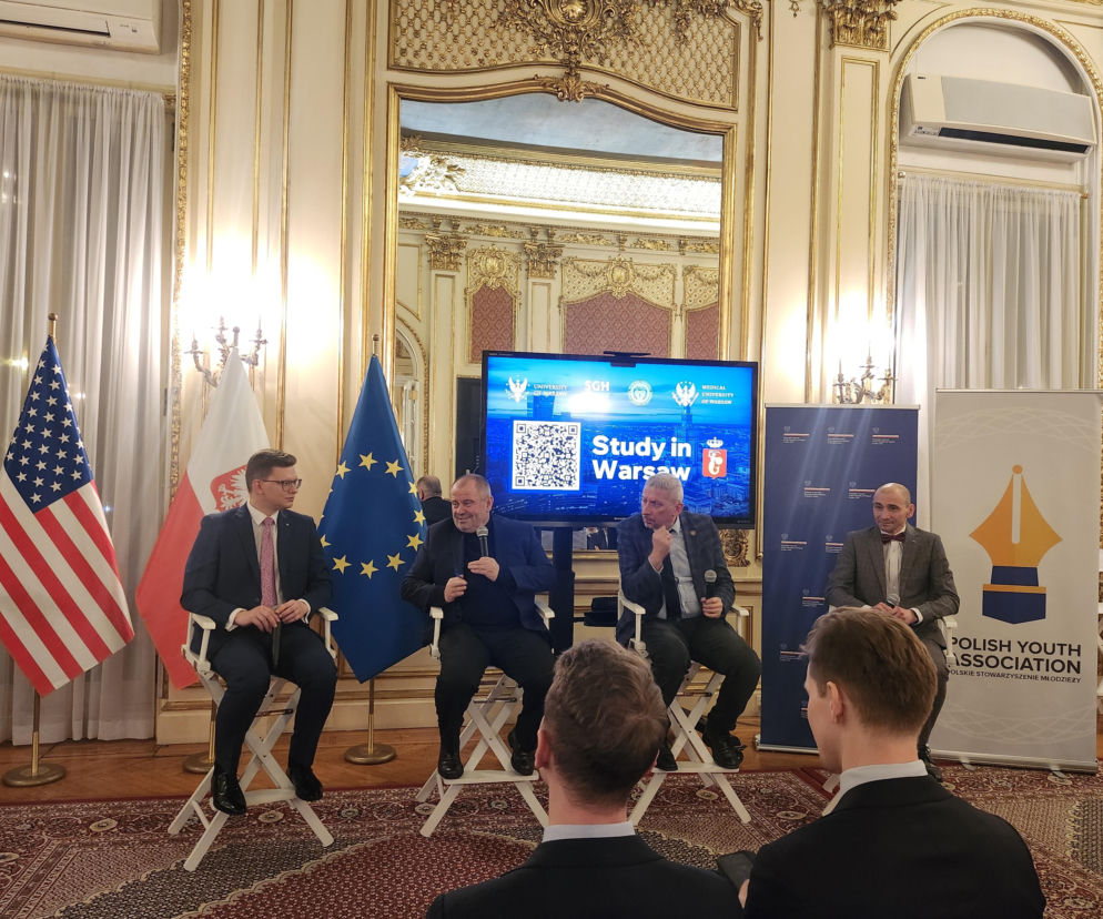 W Nowym Jorku namawali do studiów w Warszawie