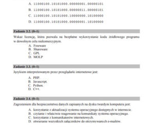 Matura 2017 informatyka. ARKUSZE poziom podstawowy