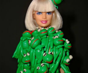 Barbie jako Lady Gaga