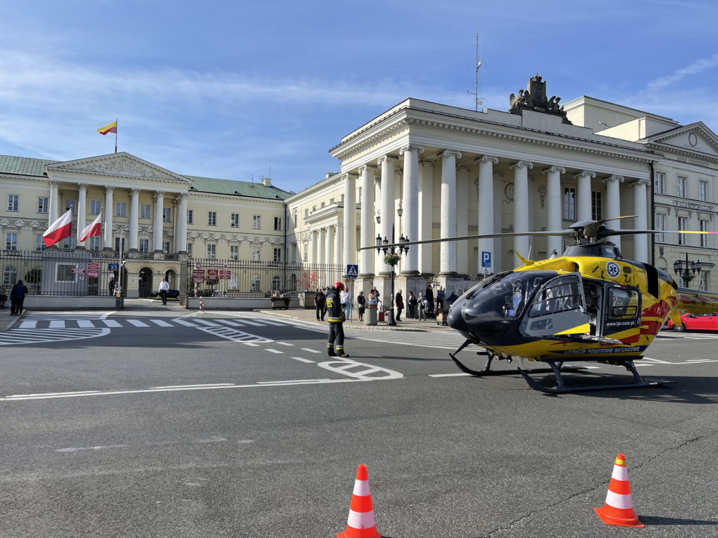 Mężczyzna zasłabł w urzędzie