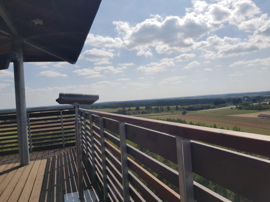 Wieża widokowa w Uhowie. To najwyższa wieża na Podlasiu [ZDJĘCIA]
