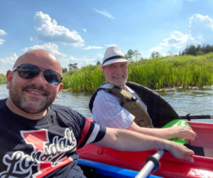 Antoni Macierewicz na... kajakach. Wiosłował w Świętokrzyskiem! 