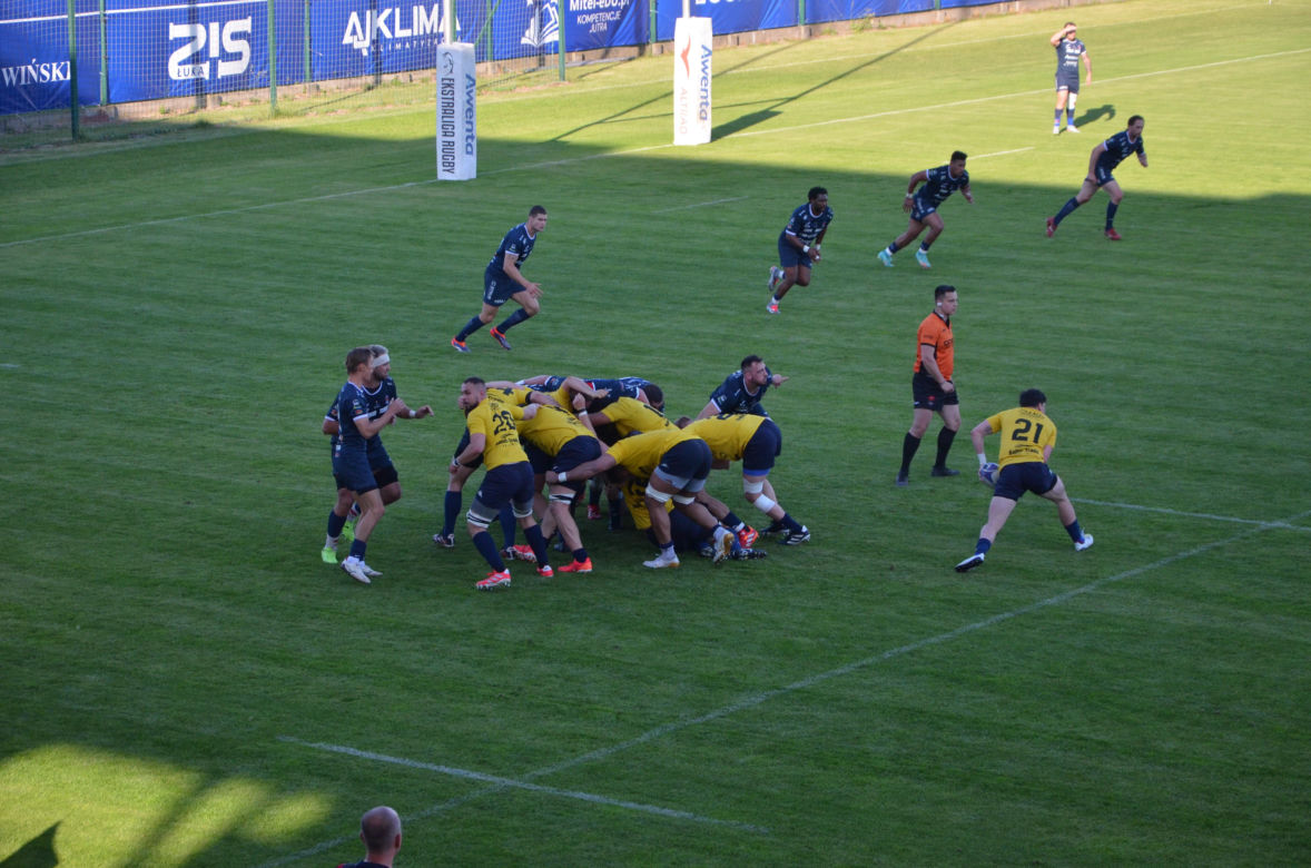 Siedlczanie wygrali półfinałowy mecz Ekstraligi Rugby! MKS Awenta Pogoń Siedlce pokonał Life Style Catering RC Arka Gdynia