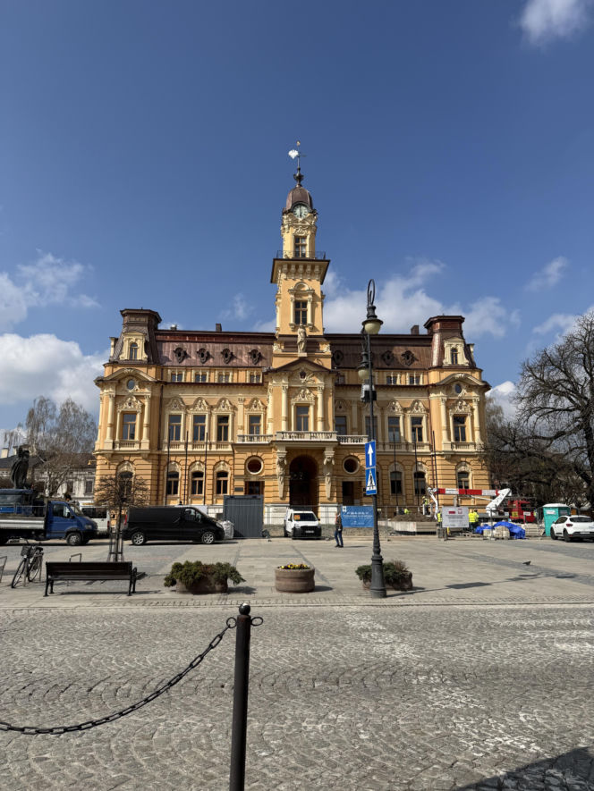 Ratusz w Nowym Sączu po renowacji
