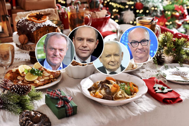 Kto na Wigilię? Polacy wskazali najlepszego polityka do świątecznego stołu. Zaskoczeni?