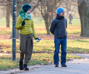 Agata Buzek i Jacek Braciak na bardzo romantycznym spacerze