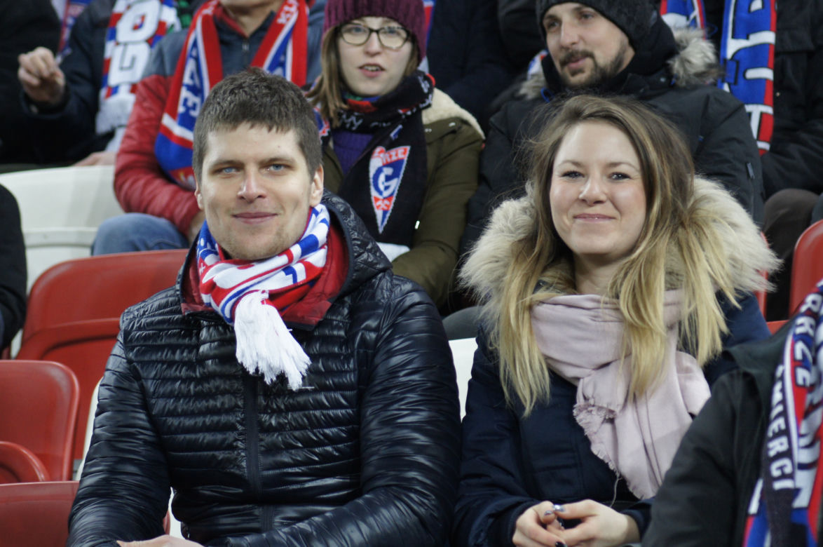 Górnik Zabrze - Lechia Gdańsk: Ponad 8 tysięcy fanów wspierało Trójkolorowych