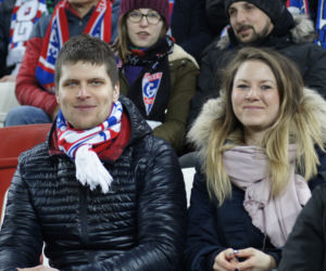 Górnik Zabrze - Lechia Gdańsk: Ponad 8 tysięcy fanów wspierało Trójkolorowych