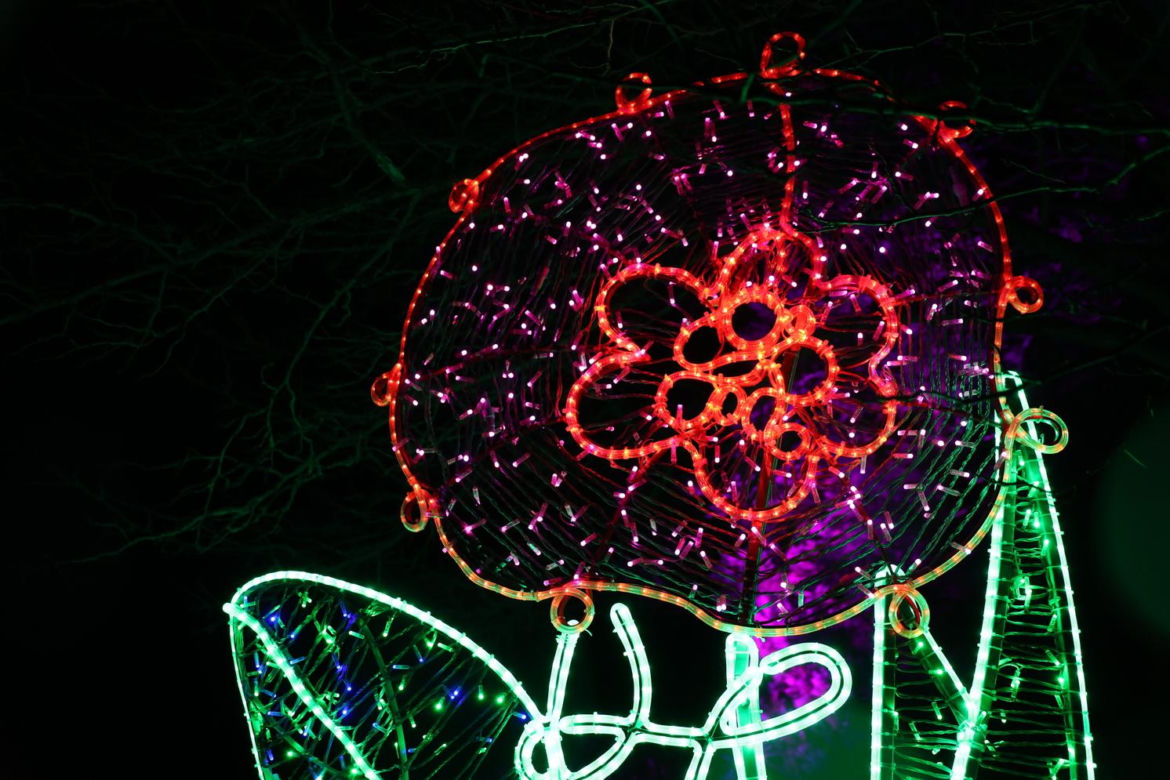 Park iluminacji 2023 w Lublinie